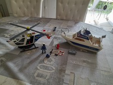 Playmobil Polizei 6874/3190 Hubschrauber/Boot