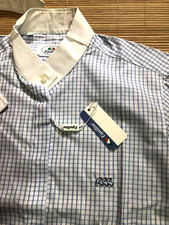 EQUILINE Turnierbluse Turniershirt Damen hellblau weiß D 46 edel NEU %%% UVP70€