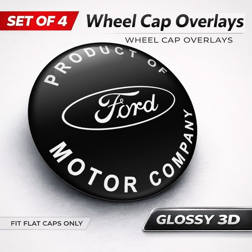 Ford radnabenkappen aufkleber - ford,