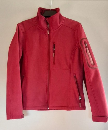 Beerenfarbene softshelljacke - beerenfarbene,