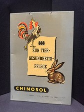 Chinosol Blechschild Zur Tier-