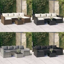  2-tlg. Garten-Lounge-Set Sofa