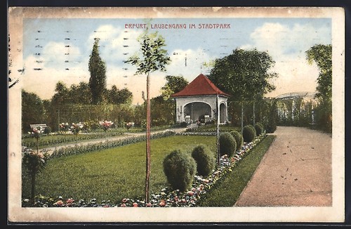 Erfurt laubengang im - erfurt,,
