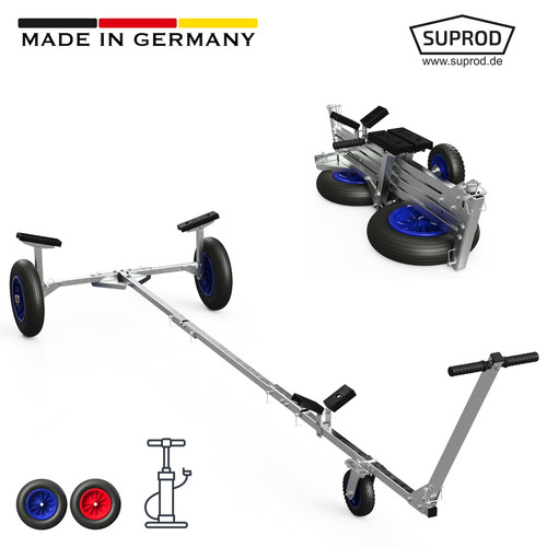 Faltbarer bootswagen slipwagen - faltbarer,