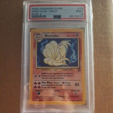 Pokemon Ninetales Holo Base