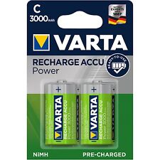 4x VARTA Akku 56714 C Baby 1,2 V LR14 MN1400 E93 R14 AM2 UM2 ½ Torcia 3000 mAh