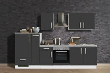 Küchenblock mit Glaskeramik