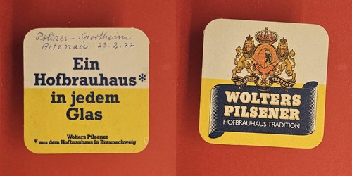 Wolters jedem glas brauerei - wolters,