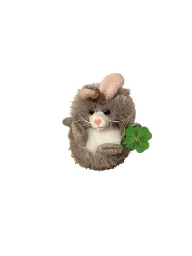 Plüschhase hase grau mini - plüschhase,