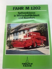 Original Prospekt Deutz Fahr M