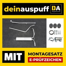Auspuffanlage für Citroen C1 / Peugeot 107 / Toyota Aygo 1.0 Auspuff D205