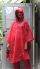 REGENPONCHO REGENCAPE SEITLICHE DRUCKKNÖPFEN + PRAKTISCHE AUFBEWAHRUNGSHÜLLE EG