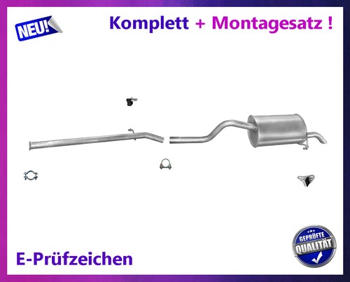 Auspuffanlage für renault - auspuffanlage,