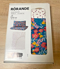 Ikea Rörande Bettwäsche-Set 3-tlg.geblümt 70x140 cm Kinder Baby Rorande