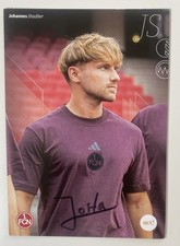 Johannes Stadler 1. FC Nürnberg Frauen / Saison 2025/2026 Autogrammkarte