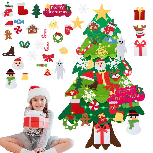 Filz weihnachtsbaum dekoration - filz,
