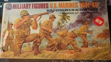 Airfix 1:32 U.S. Marines Multipose Figuren von 1976