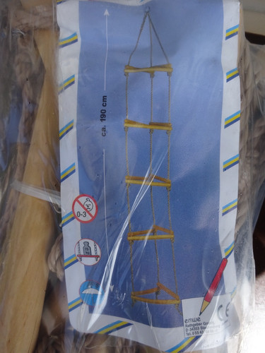 Kletterturm strickleiter 9m - kletterturm,