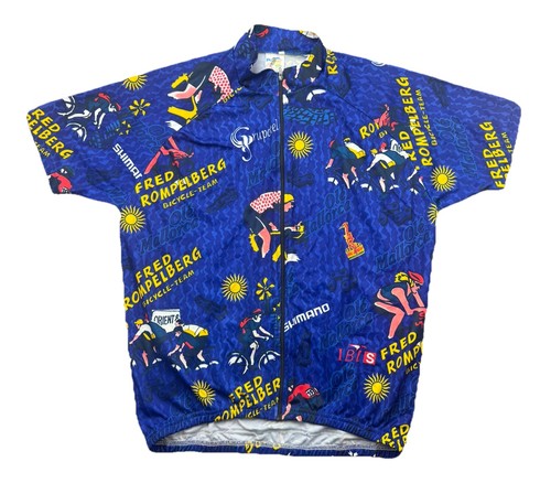 Fred rompelberg team radtrikot - fred,