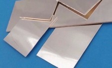 Silber Blech 999,9 Fein Platte 0,5 mm Stark Poliert Groß/Kleine Platte Echt NEU