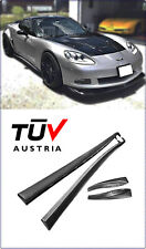 SEITENSCHWELLER / SEITENLEISTEN FÜR CHEVROLET CORVETTE C6 TÜV ZR1 STIL