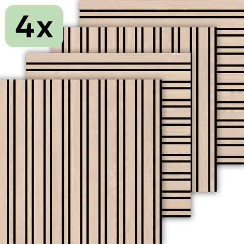 Akustikpaneel dual 4er - 4er-set,