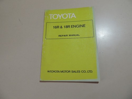 Engine repair manual - 2,0l,