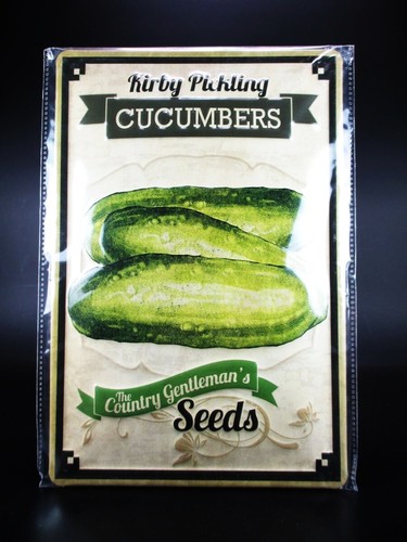 Gurke cucumbers blechschild - gurke,