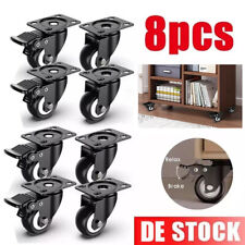 8 Stück Transportrollen