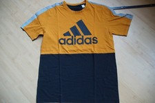 Adidas Sportshirt Damen Gr. S Orange-schwarz-grau