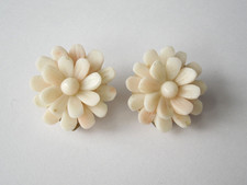 Ohrringe Ohrclips Koralle