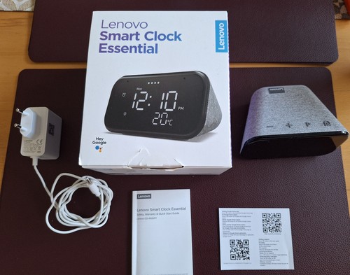 Lenovo smart clock essential - lenovo,