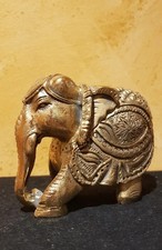 Glänzende Deko Elefantenfigur