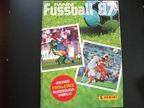 Panini fussball 1987 - panini,