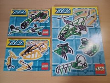 3531, 3532 & 3552  Lego ZNAP - Bauanleitungen - Tri-Bike, Jet-Ski & Helicopter