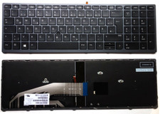 Tastatur HP ZBook 15 G3,  17 G3, 15-G3 17-G3 Gen3 Backlit LED Keyboard deutsch