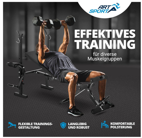 Hantelbank profigym1000 - hantelbank,