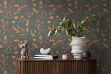 Vliestapete Blumen Blätter