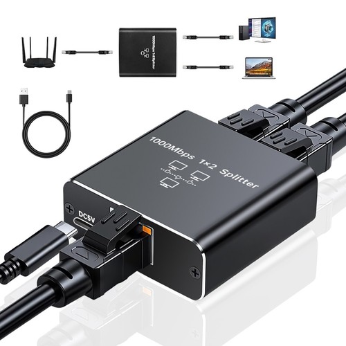 Lan splitter auf - lan, gigabit
