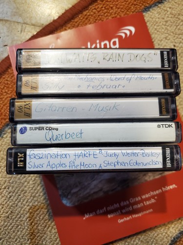 Kassetten tdk maxell - 8,