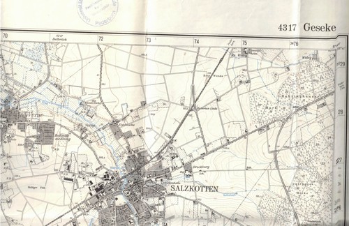 Meßtischblatt 4317 geseke - meßtischblatt,