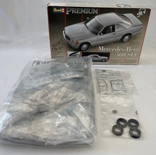 REVELL PREMIUM Mercedes Benz 560 SEC 1/24 Kunststoff Modellbausatz Neu keine Aufkleber #07518