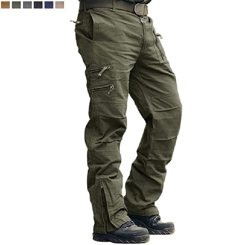 Herren baumwolle cargohose - herren,