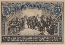 75 PFENNIG 1914-1924 Stadt