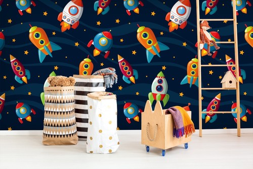 Cartoon rakete q3911 tapete - 3d,