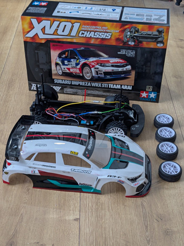 Tamiya rallye set - xv-01, rc