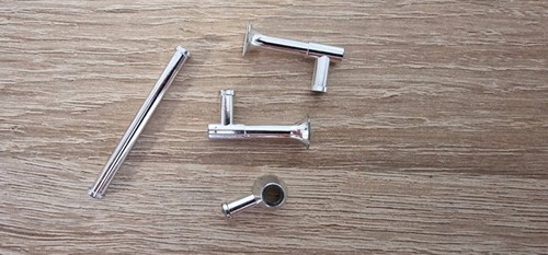 Lego chrom silber 71182 - silber, 2x