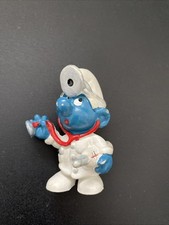 Schleich Schlumpf Peyo Bully 1978 Arzt 