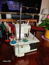 🧵 Overlock Nähmaschine Lloyds HA-800 – Made in Japan | 4-Faden | Metallgehäuse