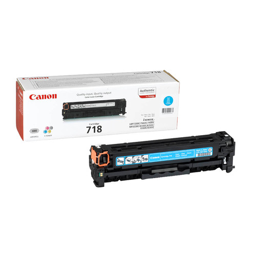Canon 718 cyan toner - canon,